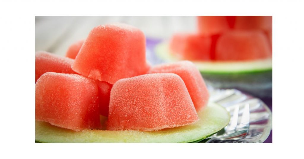 watermelon yogurt treats at labradoodles by cucciolini