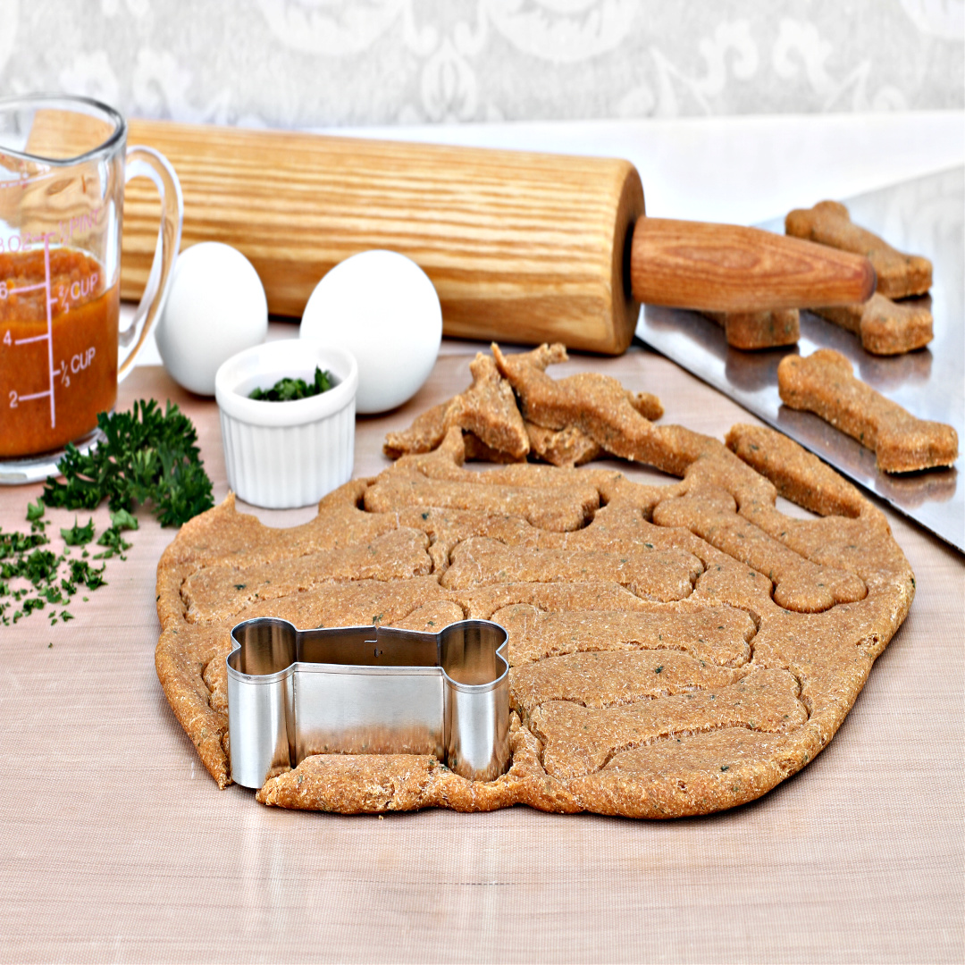 Ingredients and Equipment You'll Need for Your Dog Biscuits with Pumpkin Recipe