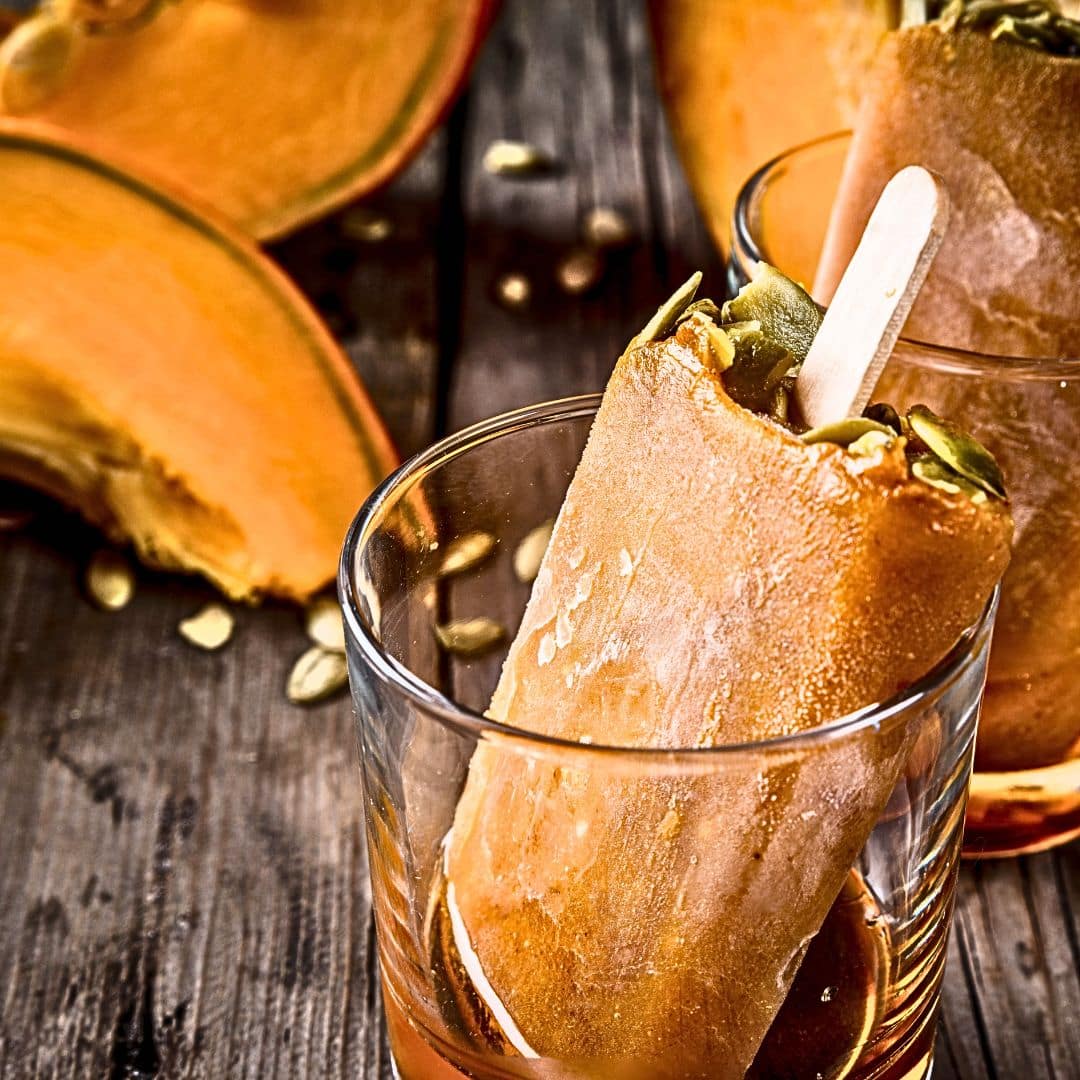 Pumpkin Pie Popsicles