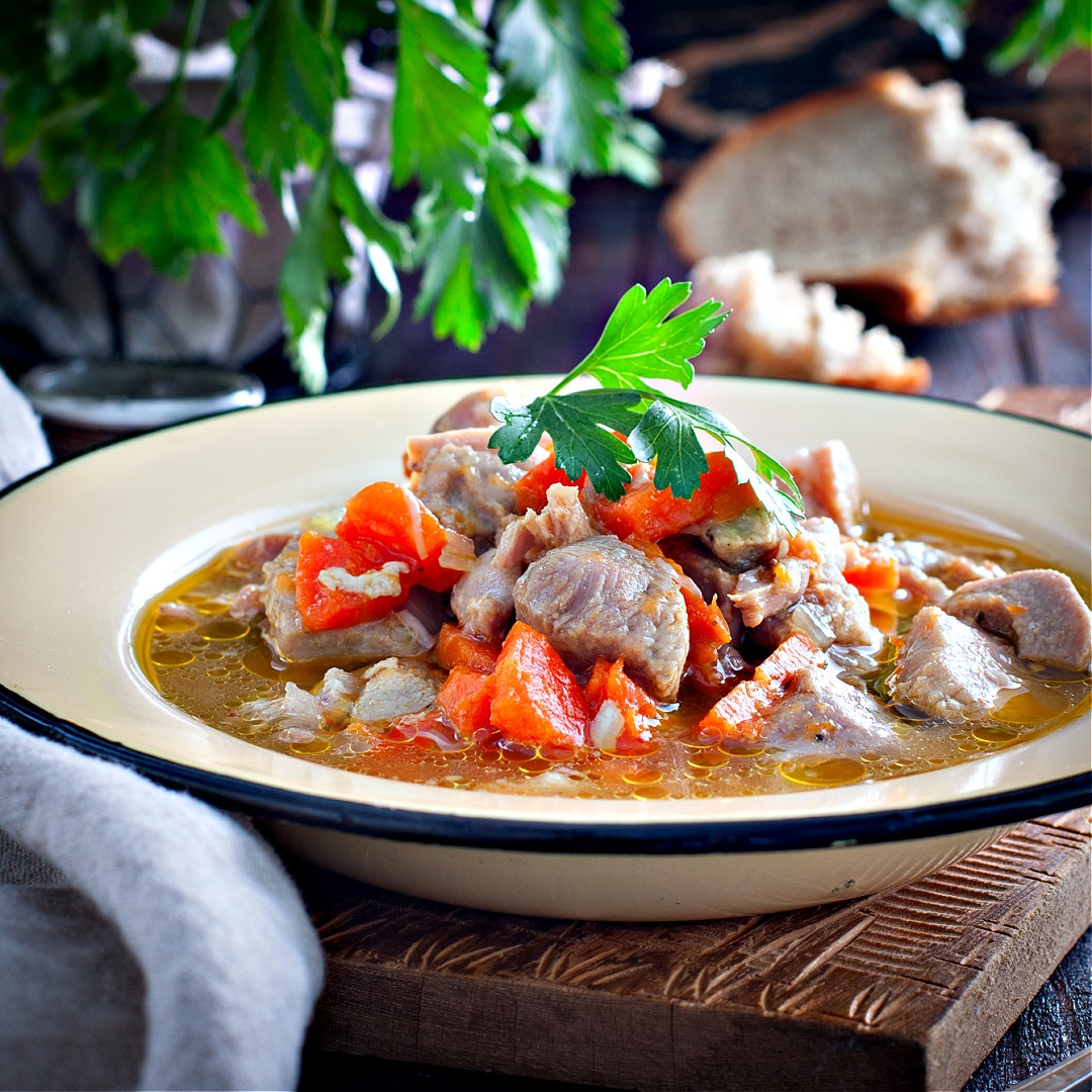 Turkey and Sweet Potato Stew