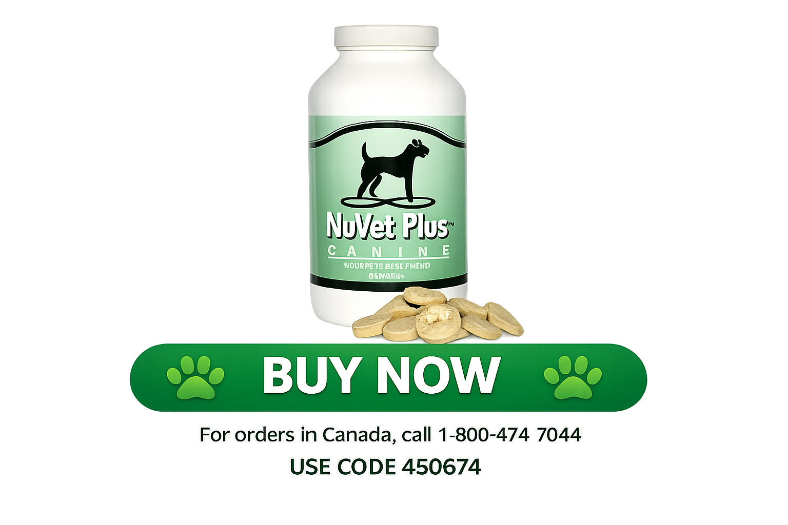 Cucciolini Doodles NuVet Plus Vitamins